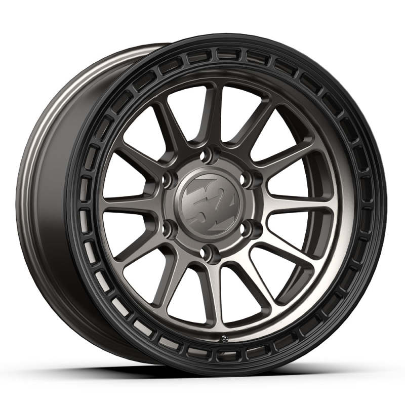 quinze52 Faixa HD 17x8,5 5x127 0mm ET 71,5mm Furo central Magnésio Roda cinza