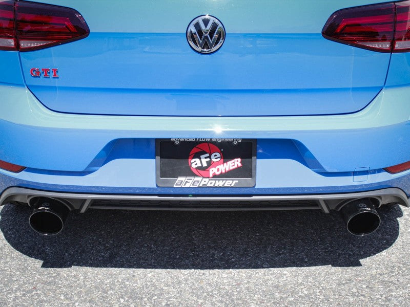 aFe MACHForce XP 3in-2.5in SS escape Cat-Back 18-19 Volkswagen GTI (MK7.5) L4-2.0L (t) - Preto
