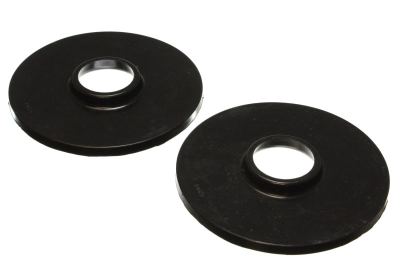 Suspensão Energy 97-06 Jeep Wrangler YJ & TJ Conjunto isolador de mola helicoidal traseira preta