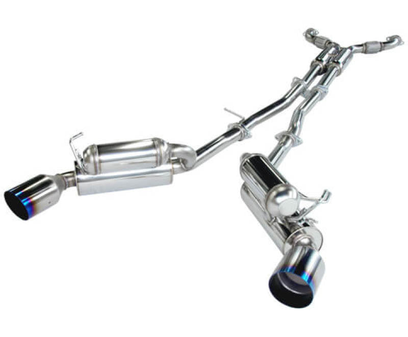 HKS 03-07 G35 Dual Hi-Power Titânio Catback Exaustor