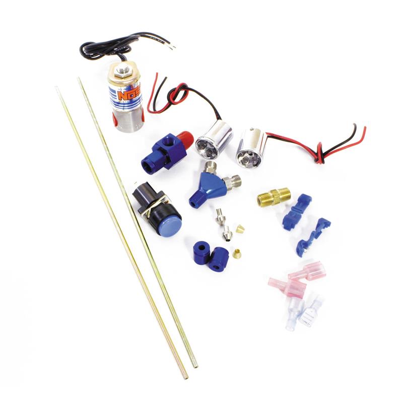 Nitrous Oxide System - NOS Ntimidator LED Purge Kit Dual Outlet (16037NOS)