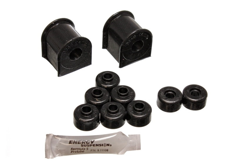 Energy Suspension 89-94 Nissan 240SX (S13) Juego de bujes de barra estabilizadora trasera negra de 15 mm