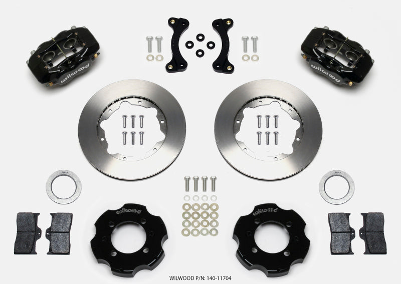 Kit de boné dianteiro Dynalite forjado Wilwood 11,00 em 95-05 Miata