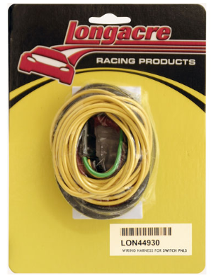 Longacre Racing - El arnés de cableado funciona con todos los paneles de interruptores Longacre (44930)