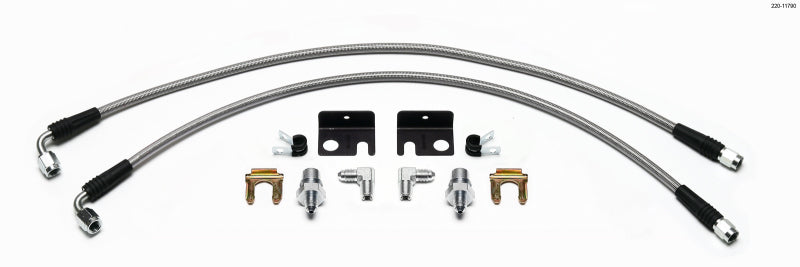 Kit Wilwood Flexline 01-Up Honda Fit