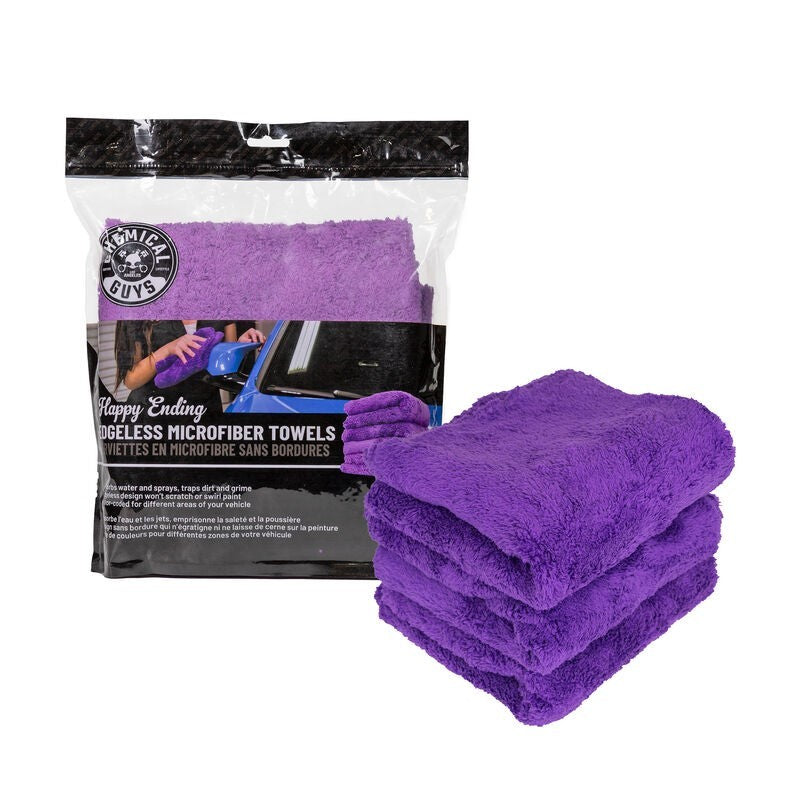 Chemical Guys Waffle Weave Glass & Window Microfiber Towel - 24in