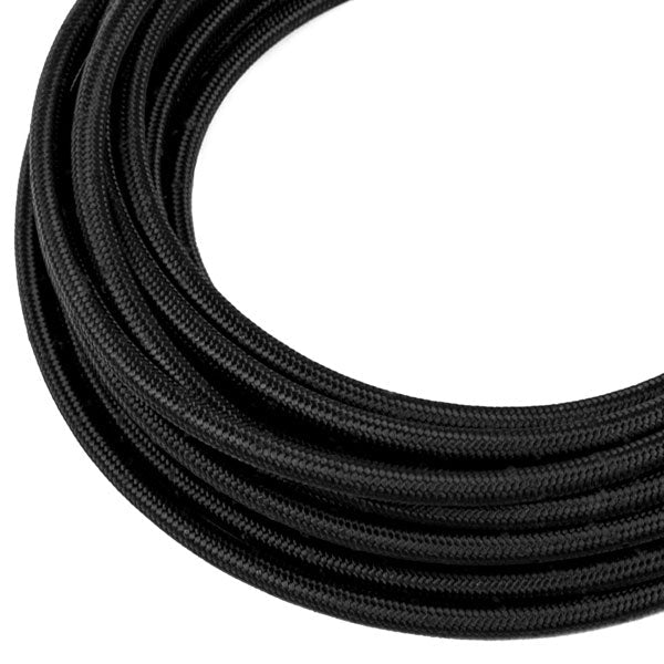 ColorFittings - 12AN Braided Black Nylon Hose / Line (E85 + Race Fuel Safe) – BY THE FOOT