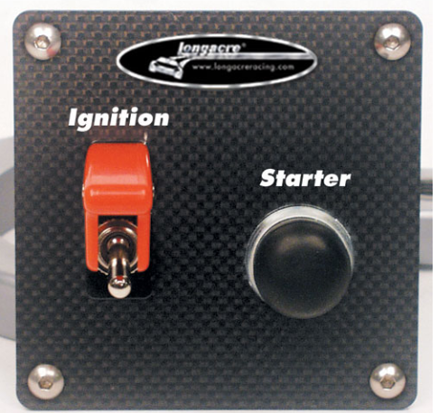 Longacre Racing - Carbon Fiber Switch Panel 2 Switch (44510)