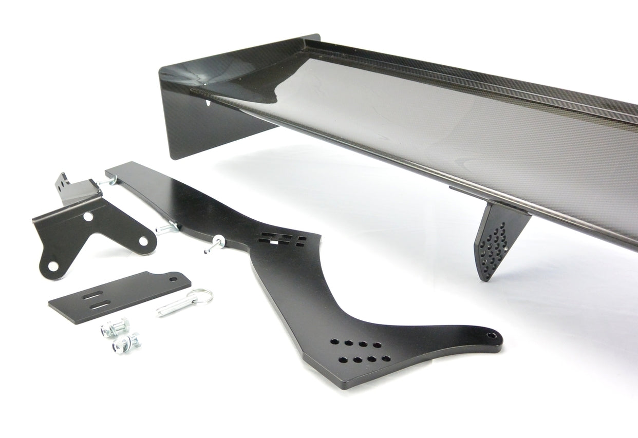 HARD Motorsport - BMW E46 Sedan Chassis-Mount Rear Spoiler Upright Kit (E46UPRIGHT4D)