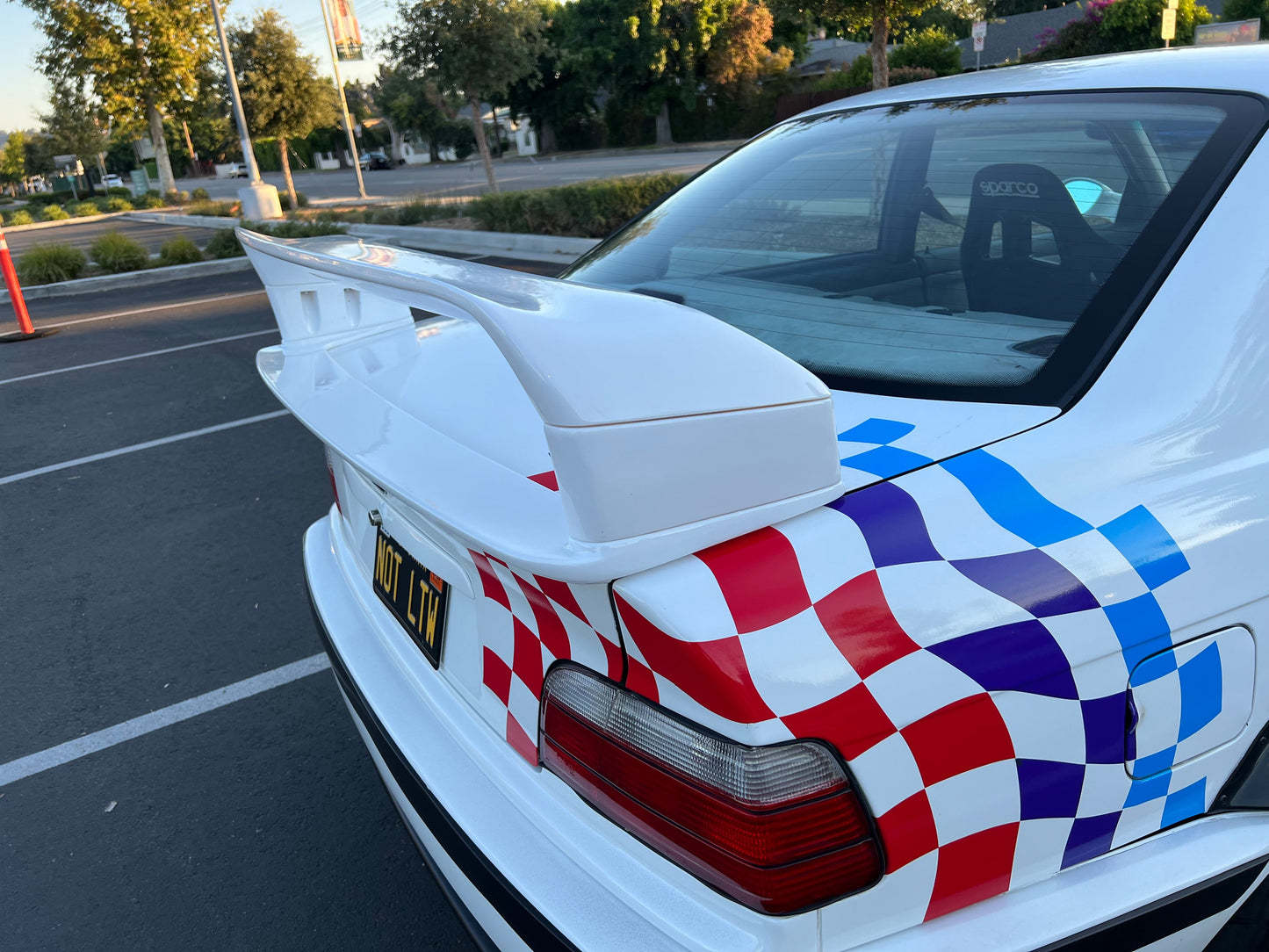 Race German - E36 LTW Style Spoiler (4 Piece)