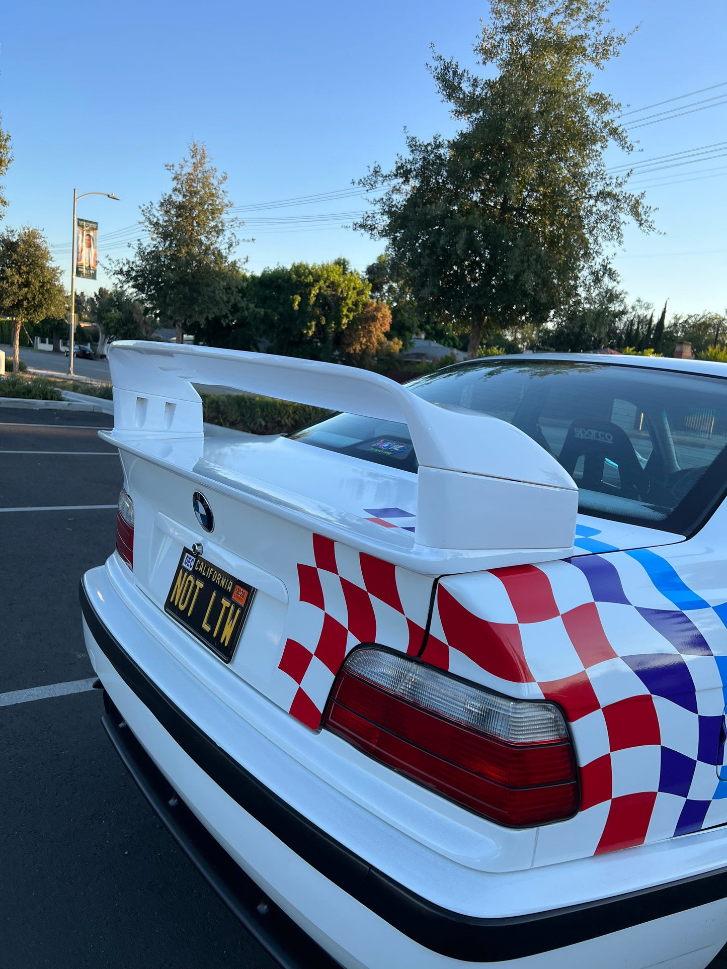Race German - E36 LTW Style Spoiler (4 Piece)