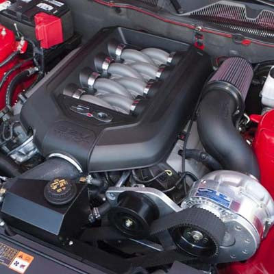 Procharger - Kit de carreras de engranajes intercooler con F-1D Ford Mustang GT 11-15 (1FR200-F1)