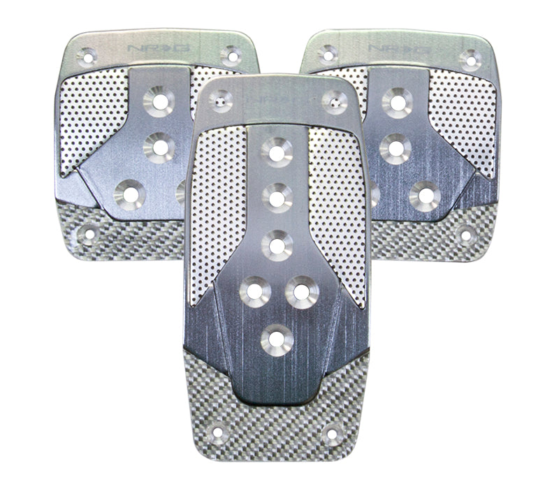 NRG - ALUMINUM SPORT PEDALS; MANUAL TRANS STYLE