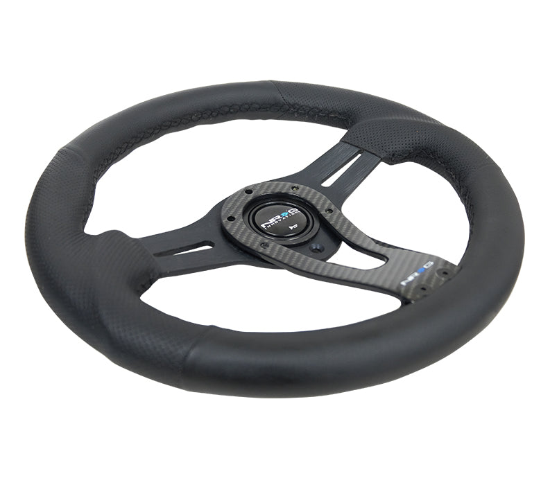 NRG - VOLANTE REFORZADO - VOLANTE DEPORTIVO DE 320 MM CON RADIO CENTRAL DE CARBONO