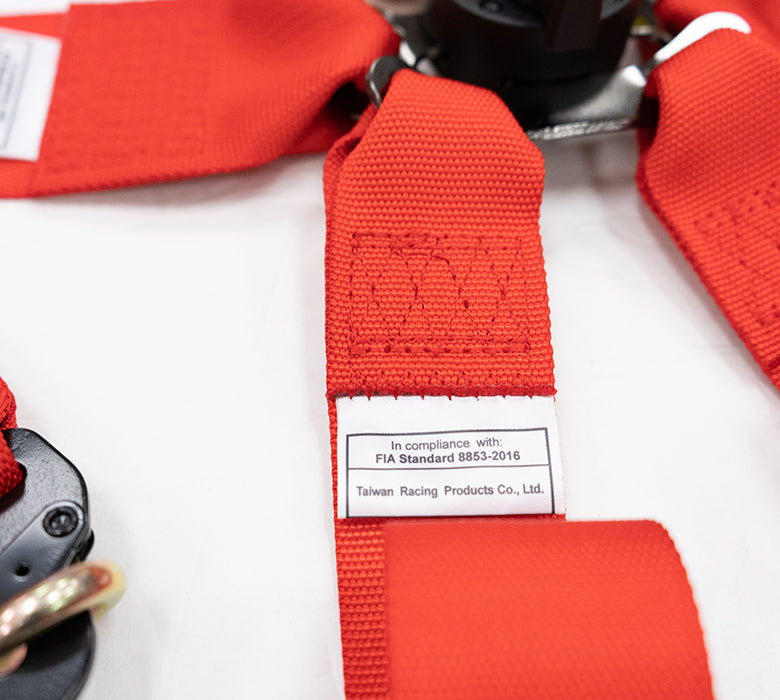 NRG - FIA SEAT BELT HARNESS 6 Point 3" Harness
