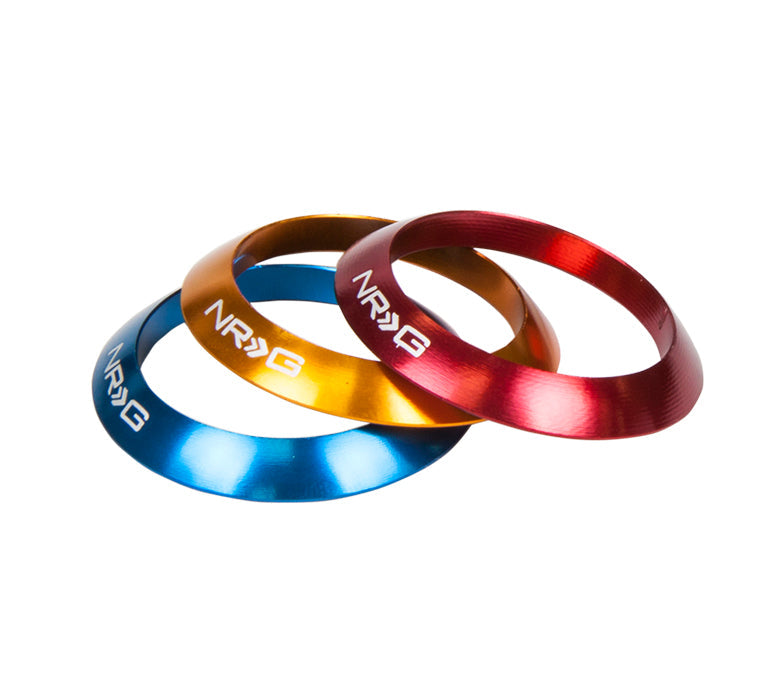 NRG - POMO DE CAMBIO ESTILO TIPO BOLA CON 4 ANILLOS INTERCAMBIABLES