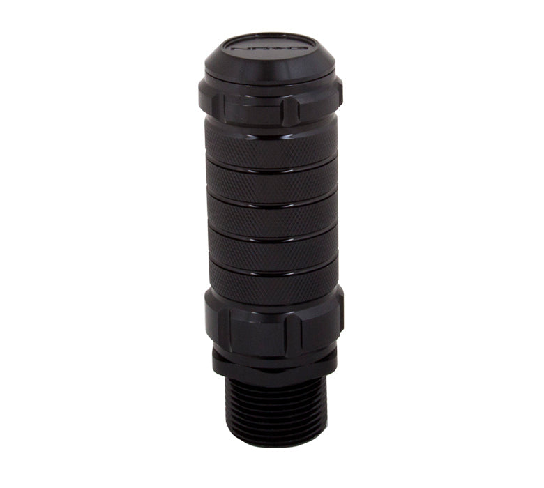 NRG - POMO DE CAMBIO AJUSTABLE STEALTH PARA NISSAN/MAZDA/TOYOTA PASO DE ROSCA