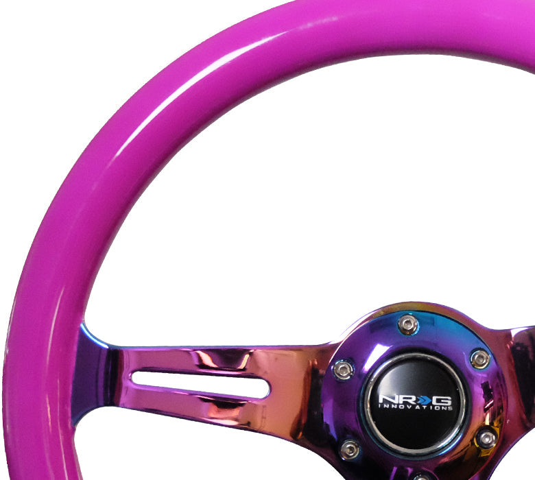 NRG - WOOD GRAIN STEERING WHEELS (ST-015MC-NPP)