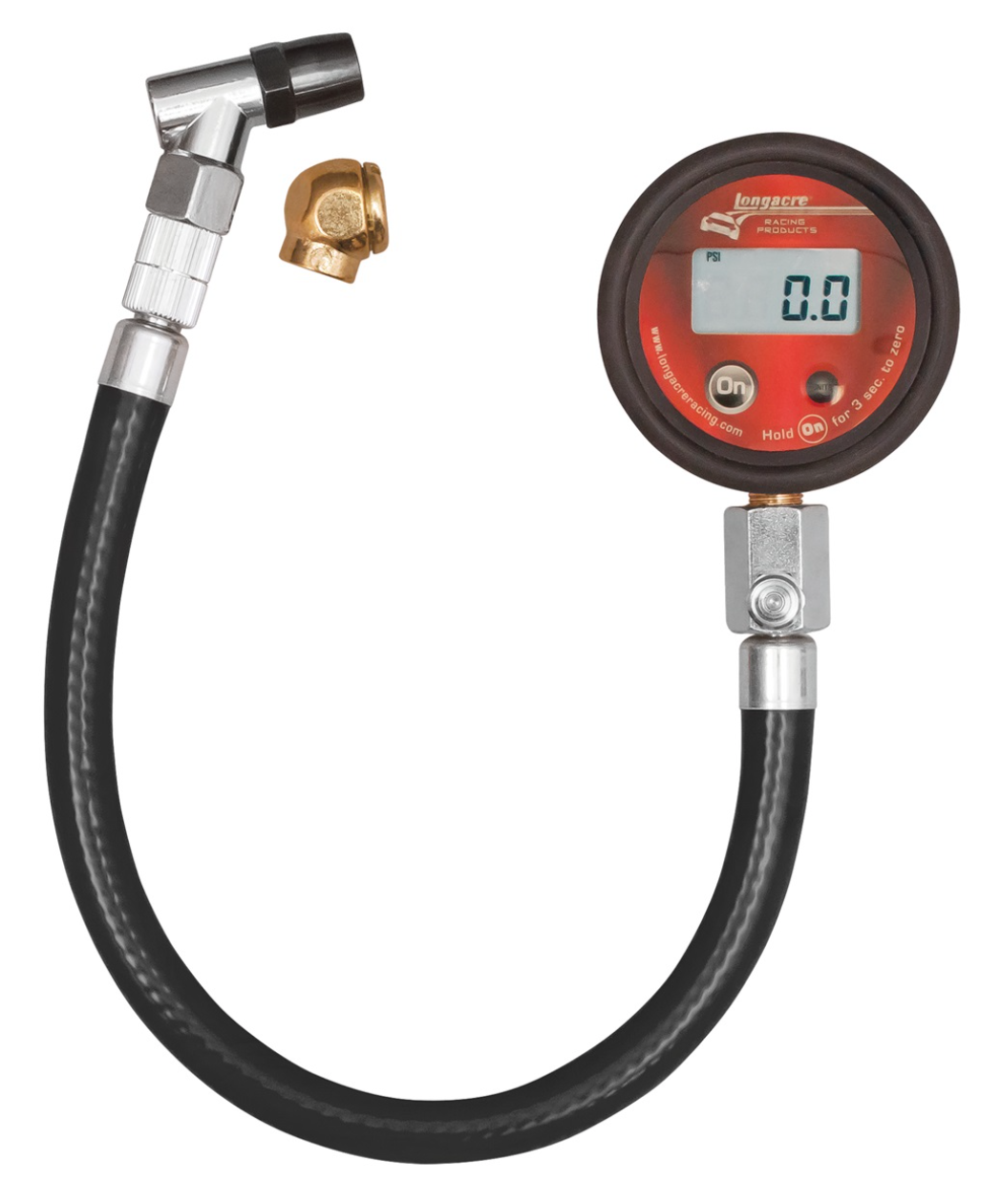 Longacre Racing - Basic Digital Tire Pressure Gauge 0-100 psi (53036)
