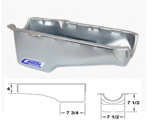 Canton - Small Block Chevy Stock Appearing Circle Track Pan