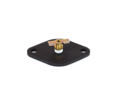 Canton - Billet Aluminum Water Neck Top With Bleeder Univ Replacement Black