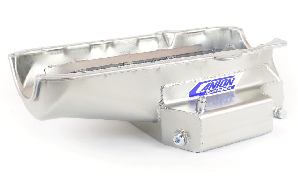 Canton - Small Block Chevy Shallow Circle Track 12" Long Sump