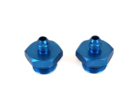 Canton - Adaptador de encaixe de O-Ring de alumínio -12 AN Port para -6 AN macho 2 Pacote