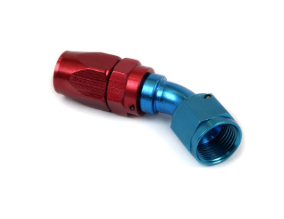 Canton - Aluminum Hose End -10 AN Swivel 45 Degrees