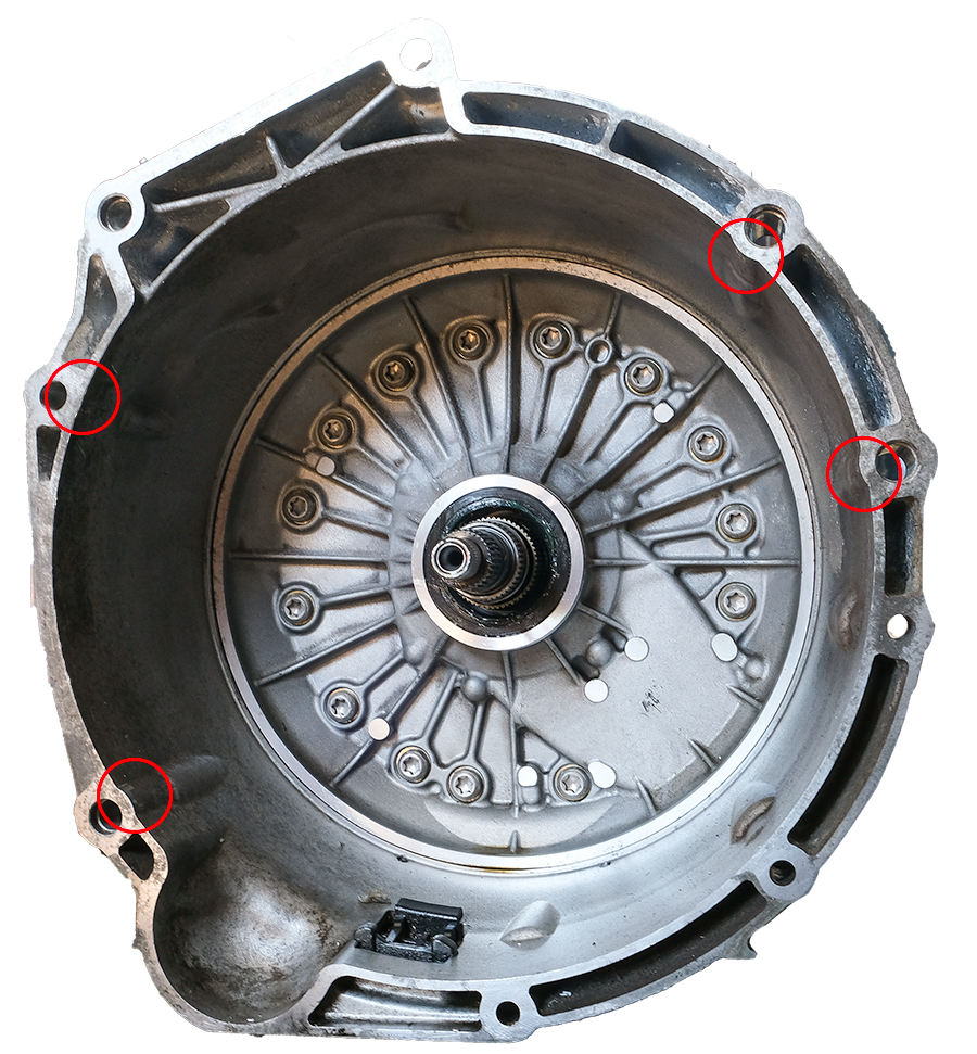 PMC Motorsport - Kit adaptador BMW M62 - BMW N57N N57 ZF 8HP70 (A-M62-8HP)