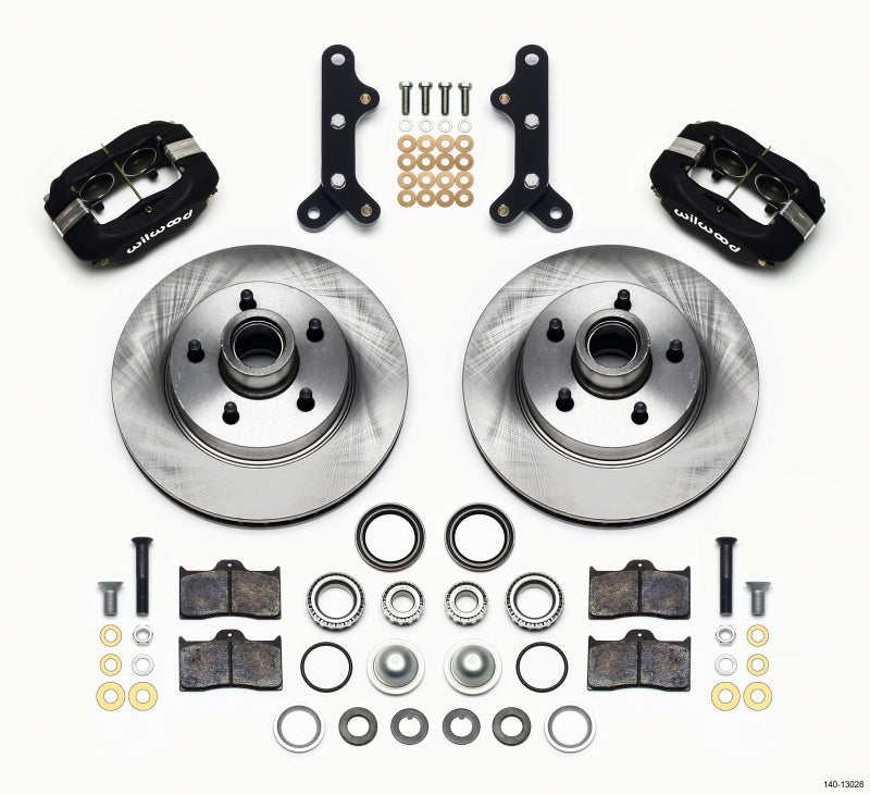 Wilwood Forged Dynalite Front Kit 11.88in 1 PC Rotor & Hub Buick Rivera 1964-65