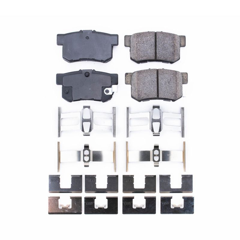 Power Stop 97-99 Acura CL Trasero Z17 Evolution Pastillas de freno de cerámica con hardware