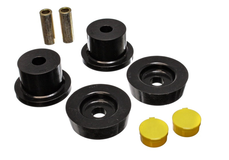Energy Suspension 90-97 Mazda Miata Juego de bujes diferenciales traseros negros