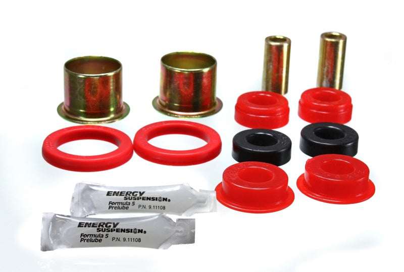 Bujes de brazo de control delantero de suspensión de energía - Rojo