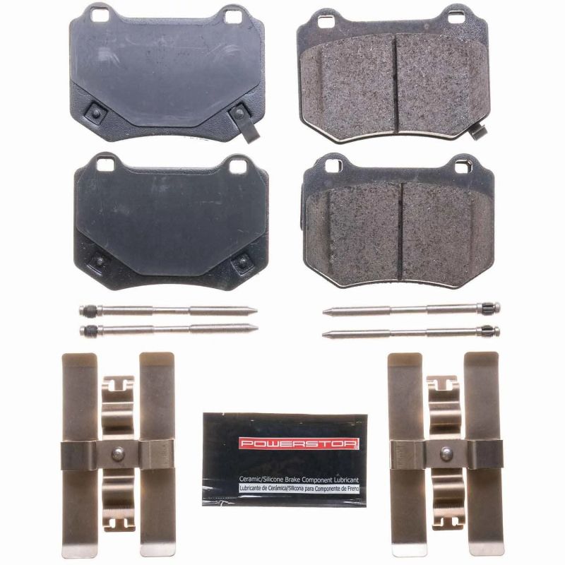 Power Stop 18-19 Subaru WRX STi trasero Z23 Evolution Sport Pastillas de freno con hardware