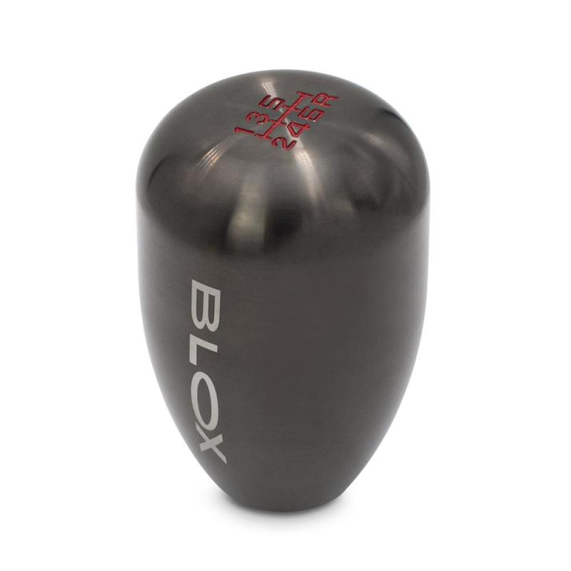 BLOX Racing Limited Series 6-Speed Billet Shift Knob - Platinum 12x1.25mm main image 0