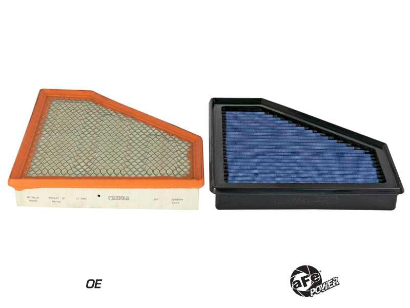 Filtro de substituição aFe MagnumFLOW Pro 5R OE 16-19 Cadillac CTS-V V8-6.2L (SC)