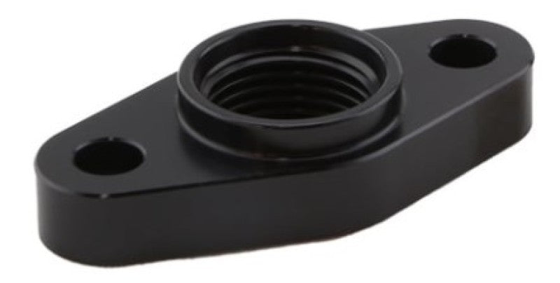 Adaptador Turbosmart Billet Turbo Drain com O-Ring de silicone 52mm Orifícios de montagem - Ajuste estilo T3/T4