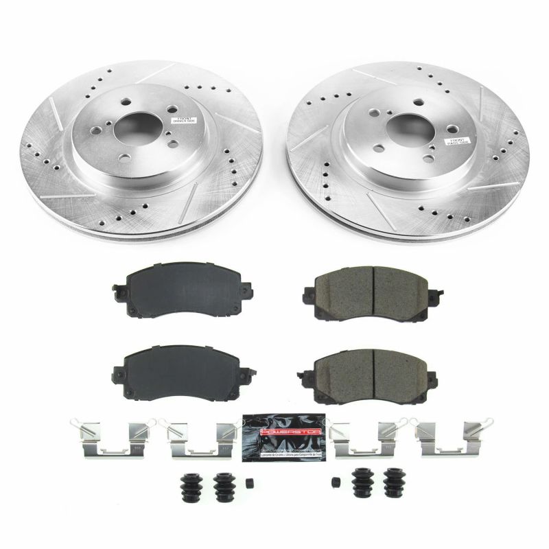 Kit de freio esportivo Power Stop 18-19 Subaru Crosstrek dianteiro Z23 Evolution