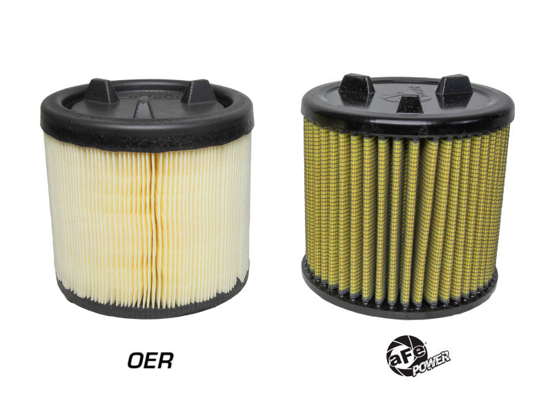 aFe Power 21-22 Ford Bronco L4-2.3L (t)/V6-2.7L (tt) Magnum FLOW Filtro de ar com Pro GUARD 7 Media
