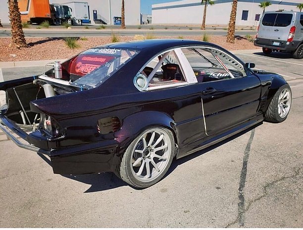 Big Duck Club - BMW E46 Coupe Rear Overfenders
