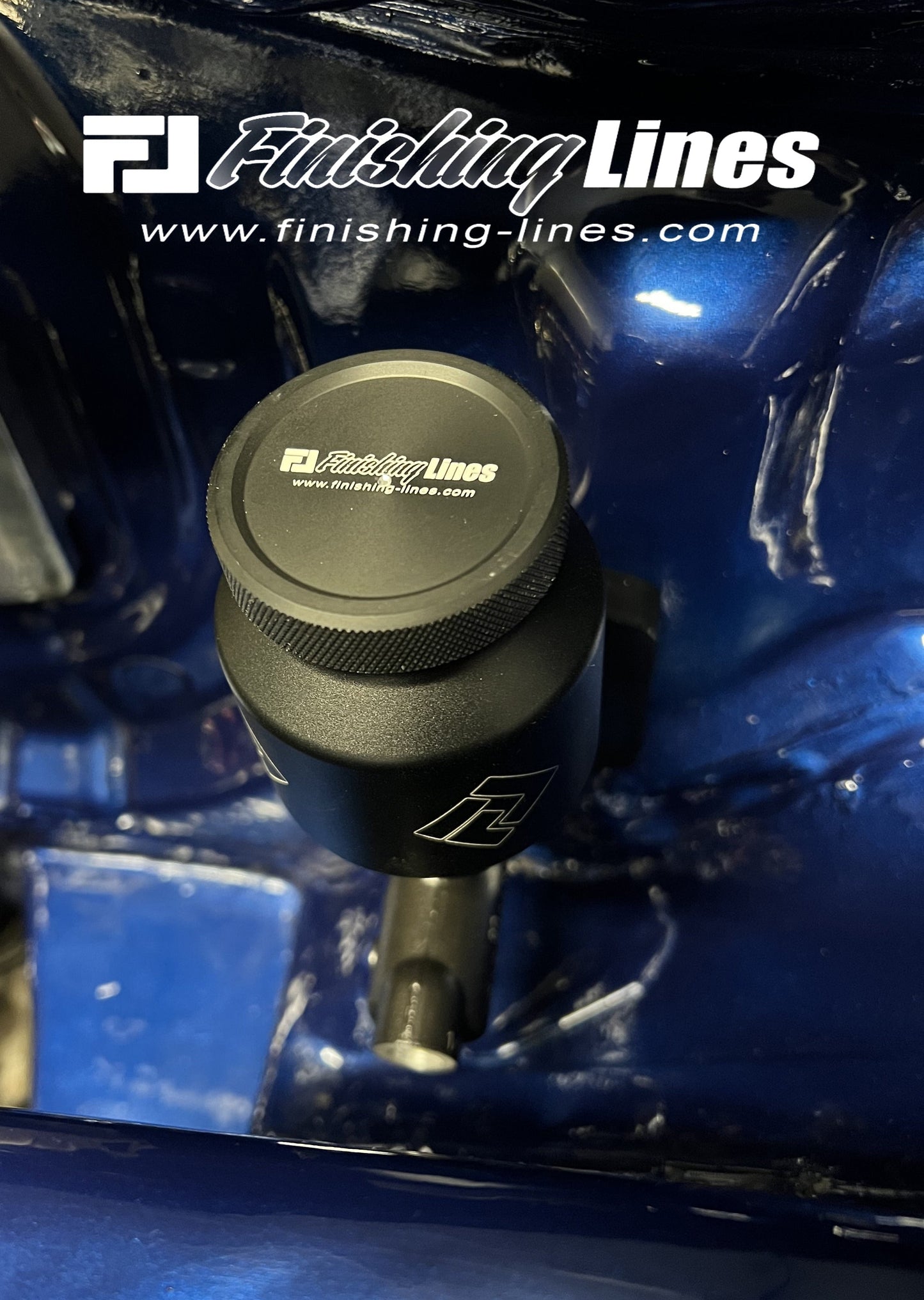 Finishing Lines - Honda/Acura Clutch Master Cylinder Adapter - Black Edition