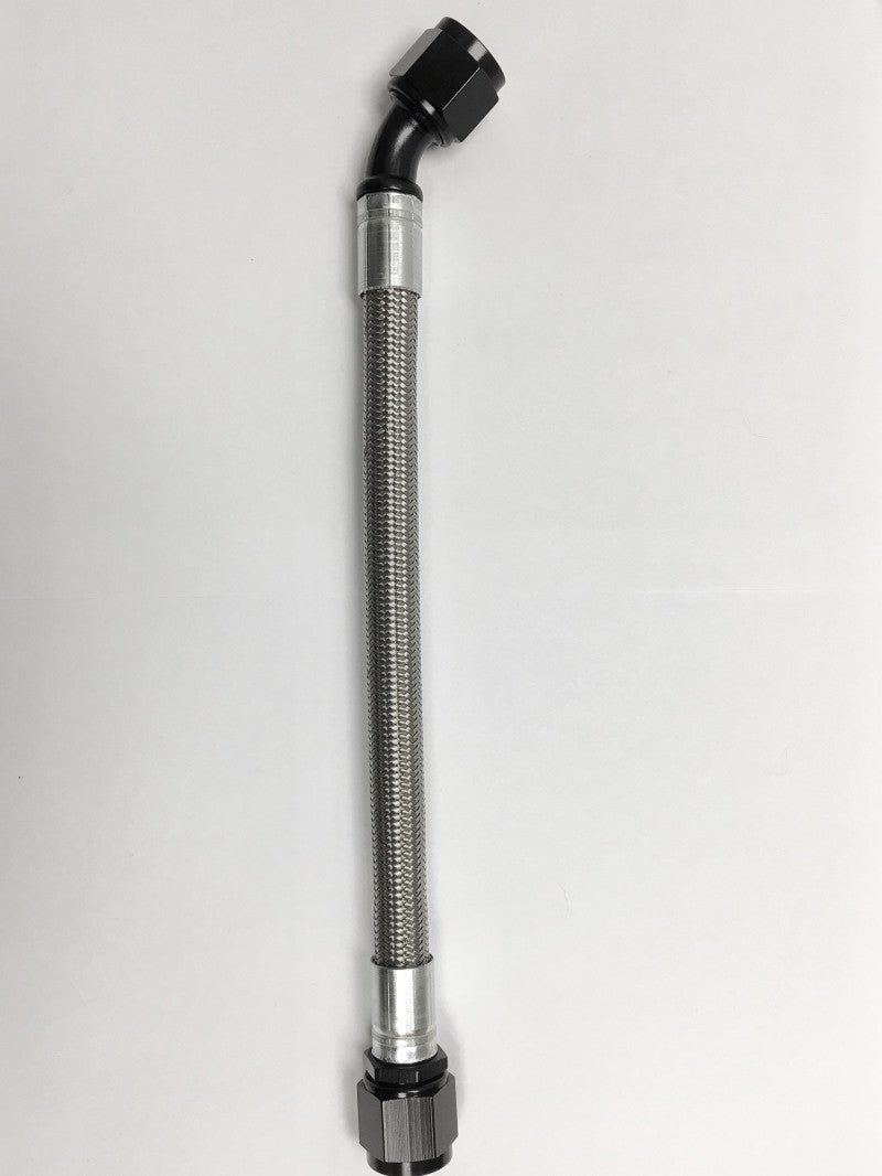 Fragola -10AN Manguera de PTFE Recta x 45 Grados 10in
