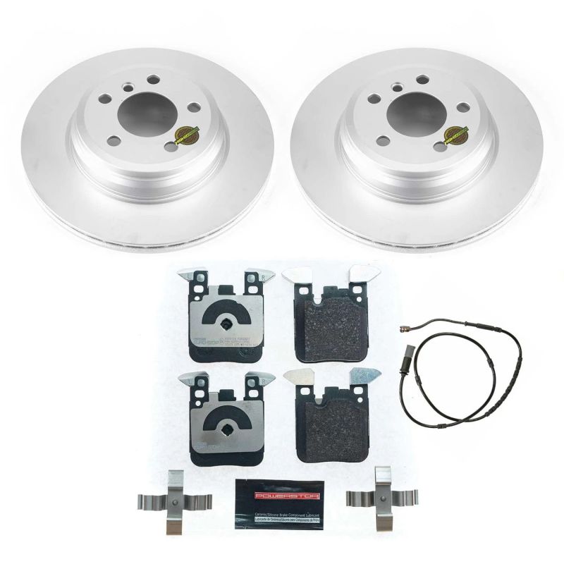 Power Stop 2016 BMW 328i Rear Euro-Stop Brake Kit