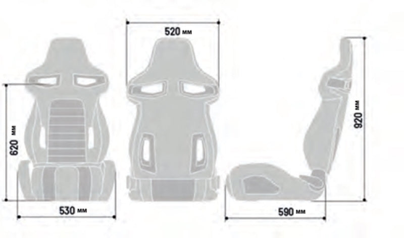 Asiento Sparco R333 2021 Negro