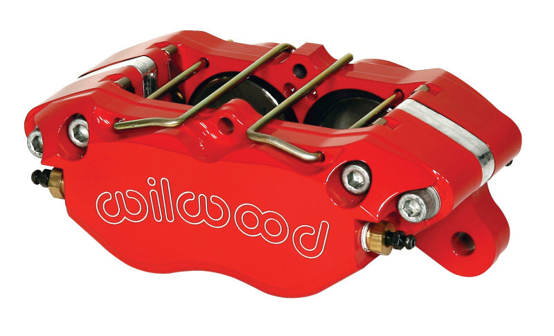 Wilwood Caliper-Dynapro Montagem de 5,25 pol. - Pistões vermelhos de 1,75 pol. Disco de 0,81 pol.