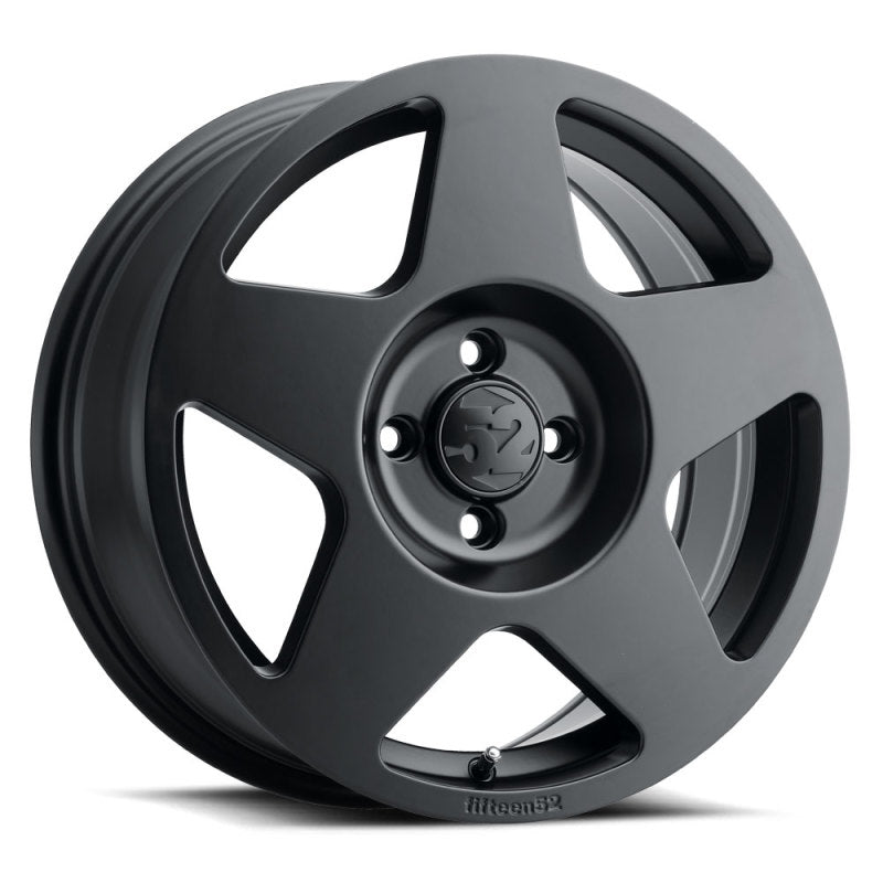 quinze52 Tarmac 17x7,5 4x108 42mm ET 63,4mm Furo central Asfalto Roda preta