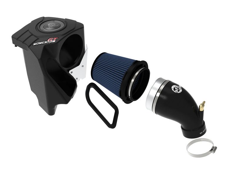 Sistema de admissão de ar frio aFe Momentum GT com Pro 5R Media Audi A4/Quattro (B9) 16-19 I4-2.0L (t)