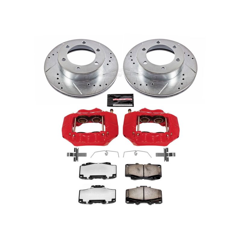 Power Stop 95-04 Toyota Tacoma Front Z36 Kit de freno de camión y remolque con pinzas