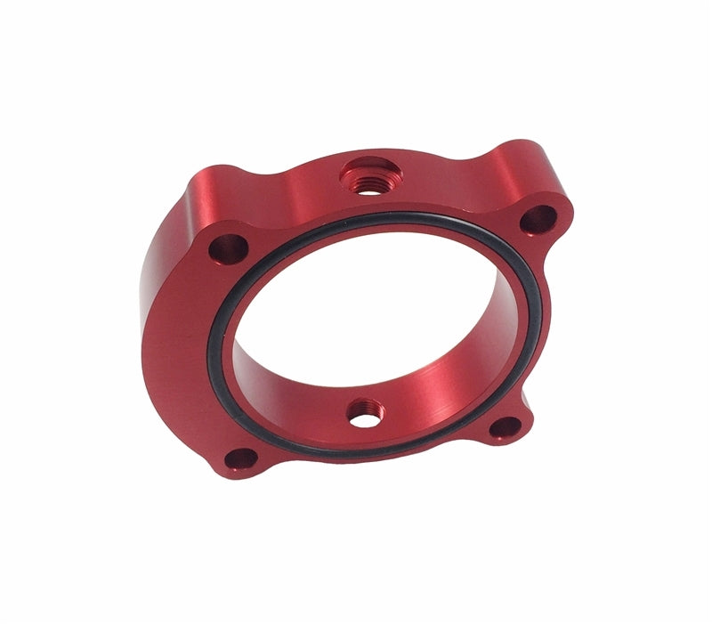 Espaçador do corpo do acelerador de solução de torque (vermelho): 13+ Hyundai Genesis 2.0T
