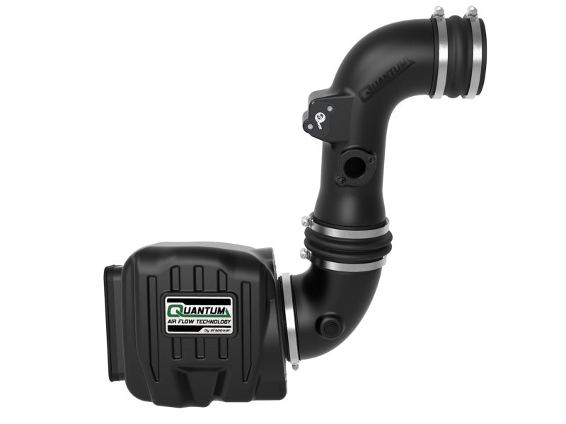 aFe Quantum Pro DRY S Sistema de admisión de aire frío 11-16 GM/Chevy Duramax V8-6.6L LML - Seco